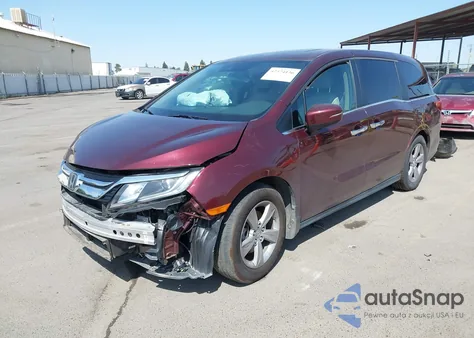 2019 Honda Odyssey Ex-L из США, поврежденный, VIN 5FNRL6H70KB062702